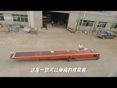 Electricity Powered Heavy Duty 2 Layers Telescopic Conveyor For Carton / Box Transportation