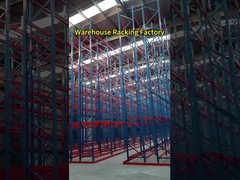 Max 3500kg Pallet Automatic Racking System AS-RS Stacker With Double Column