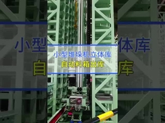 Max 3500kg Pallet Automatic Racking System AS-RS Stacker With Double Column
